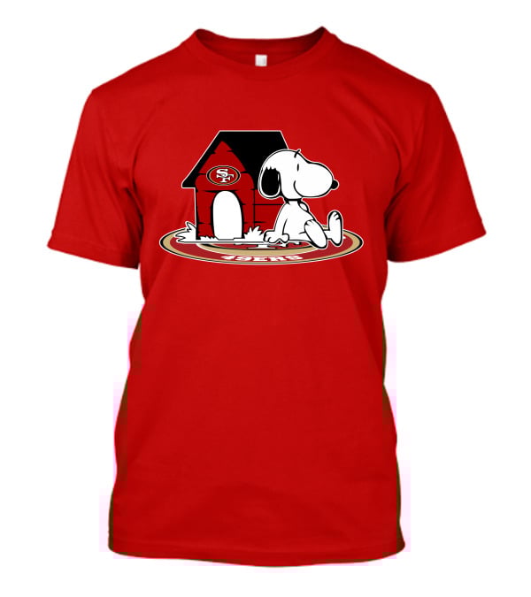 San Francisco 49ers Snoopy Fan Forever T-Shirt