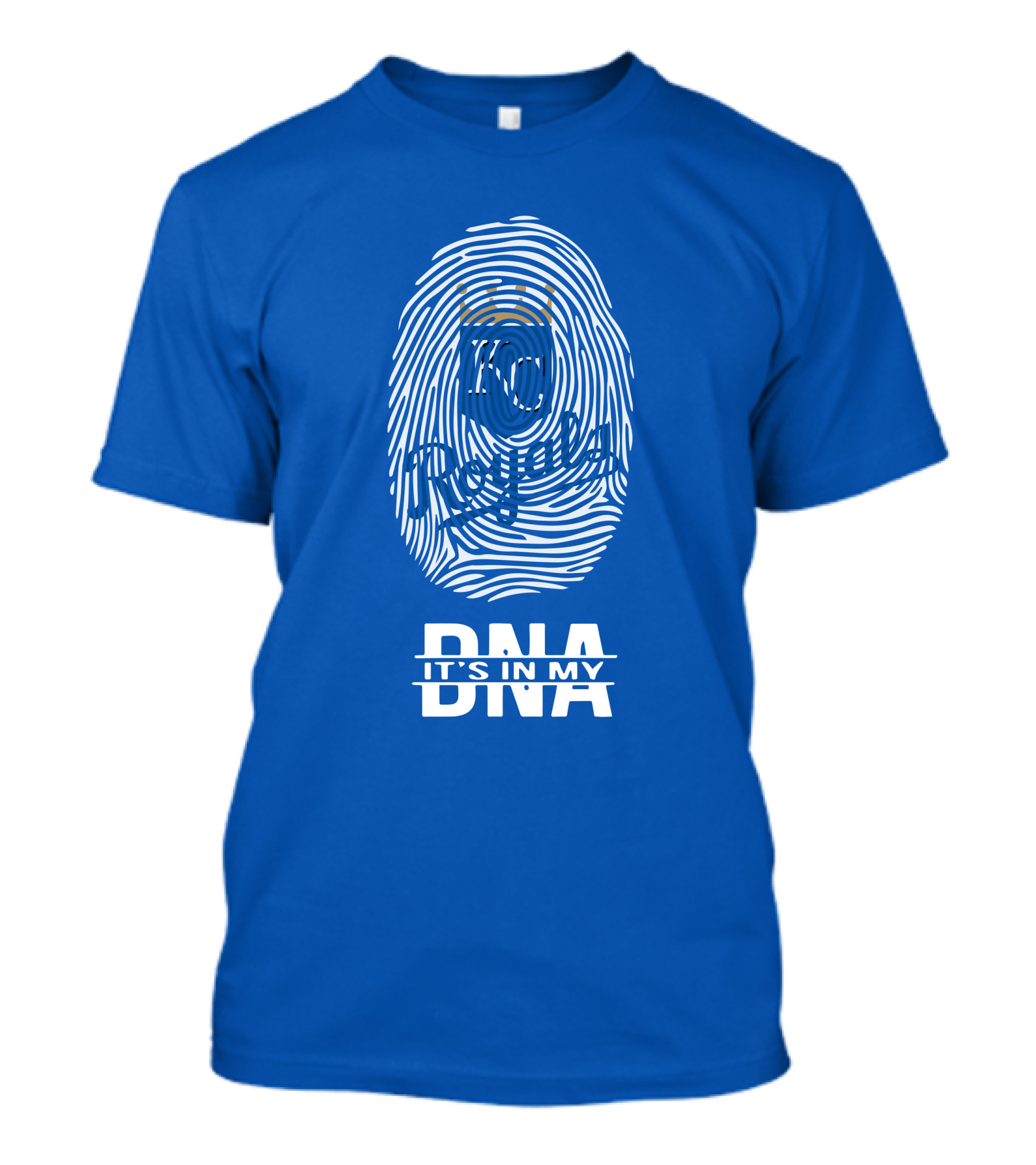 Kansas City Royals Fingerprint It's In My DNA T-Shirt