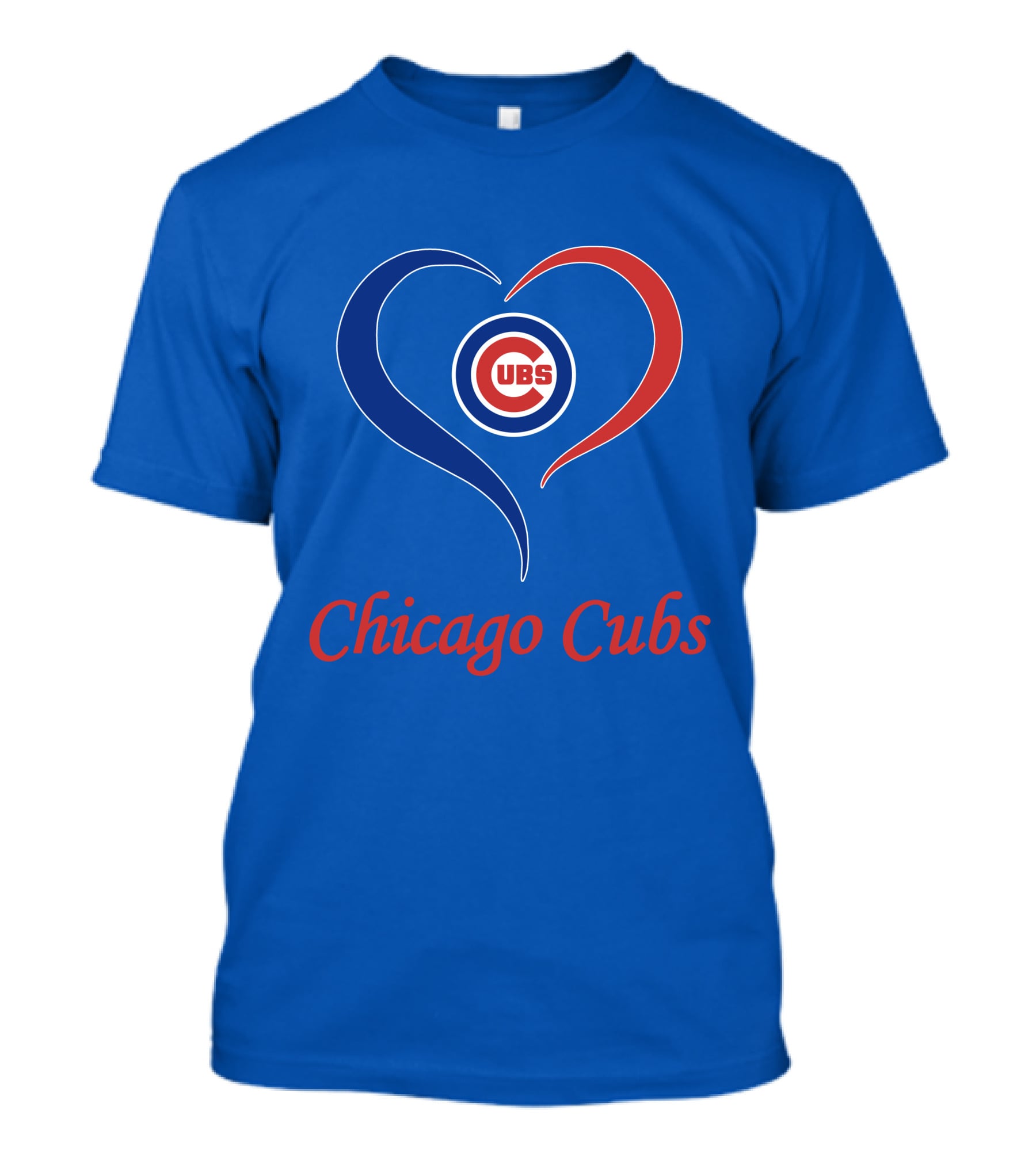 Chicago Cubs Heart Symbol Cubs T-Shirt