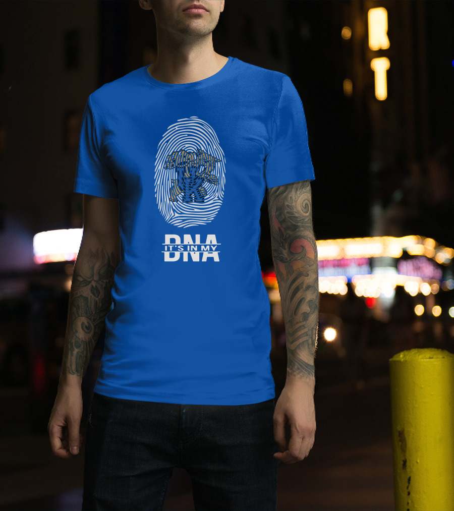 Kentucky Wildcats It's In My DNA Fingerprint Wildcats T-Shirt
