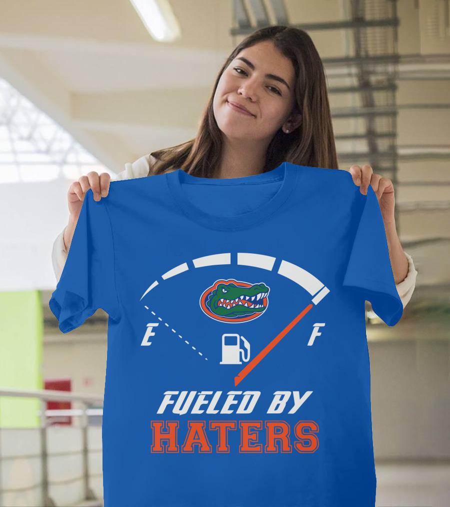 Florida Gators Fueled By Haters Fuel Gauge T-Shirt
