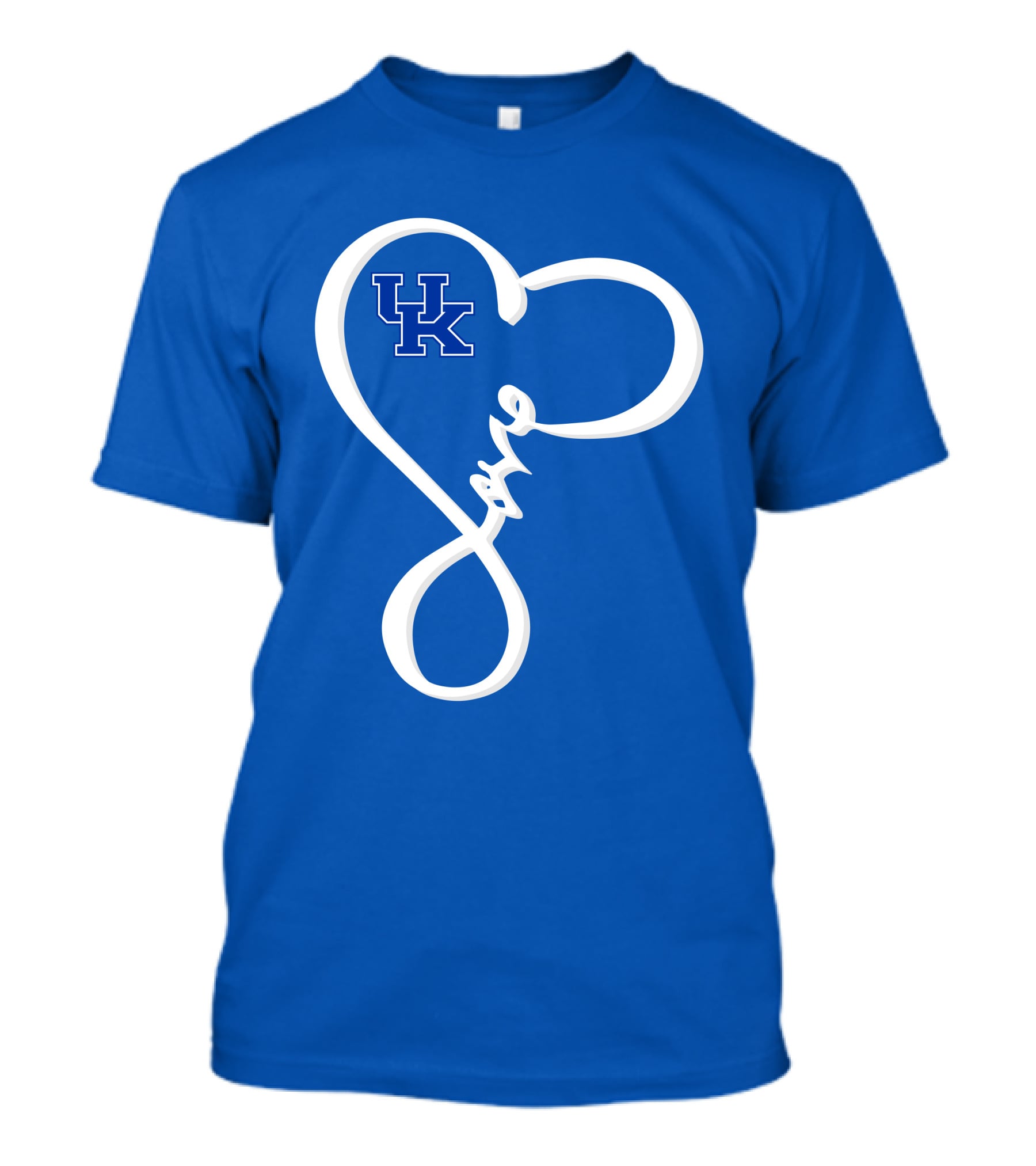 UK Wildcats Love Heart T-Shirt
