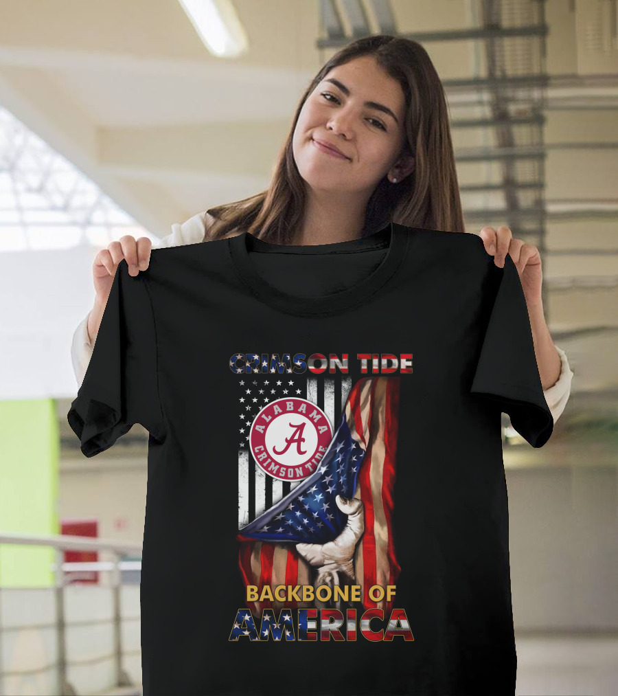 Crimson Tide Alabama Backbone Of America T-Shirt