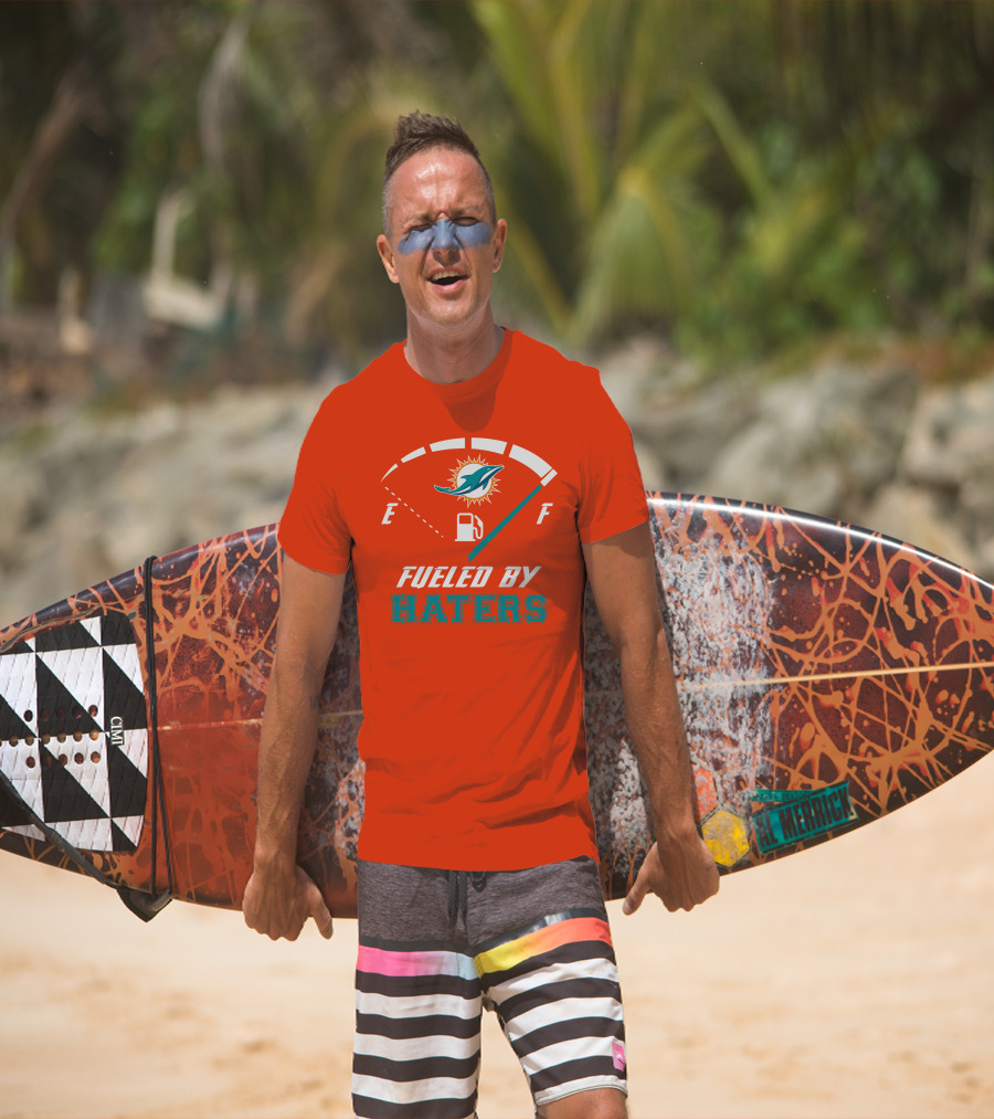 Fueled By Haters Miami Dolphins Full Tank T-Shirt
