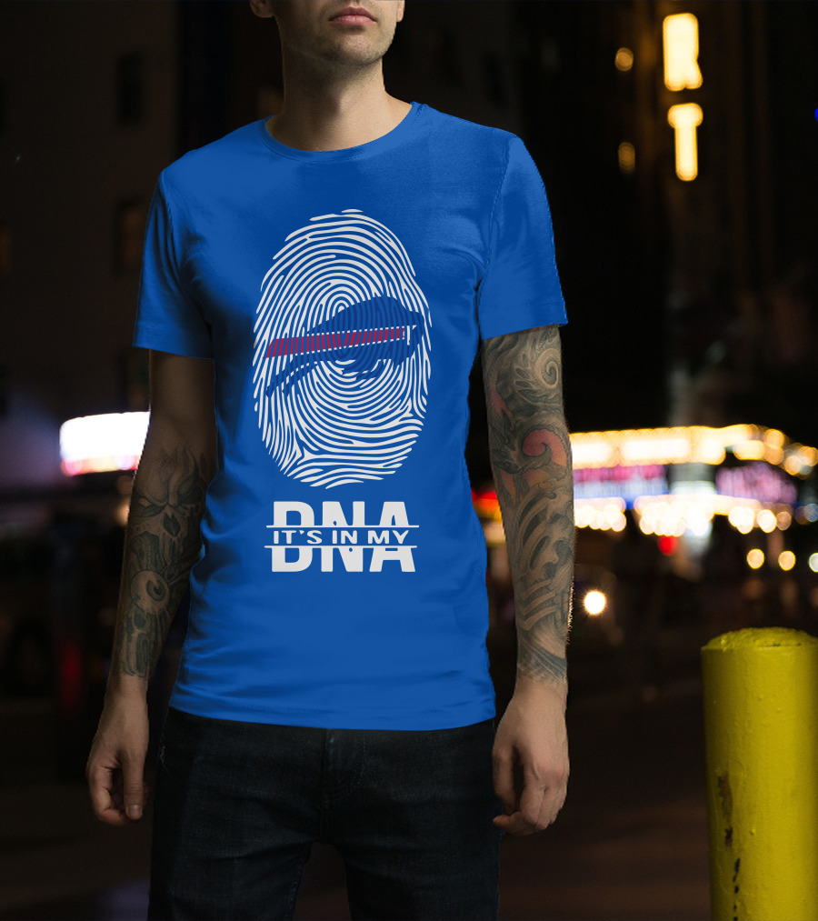 Buffalo Bills It's In My Dna Fingerprint T-Shirt