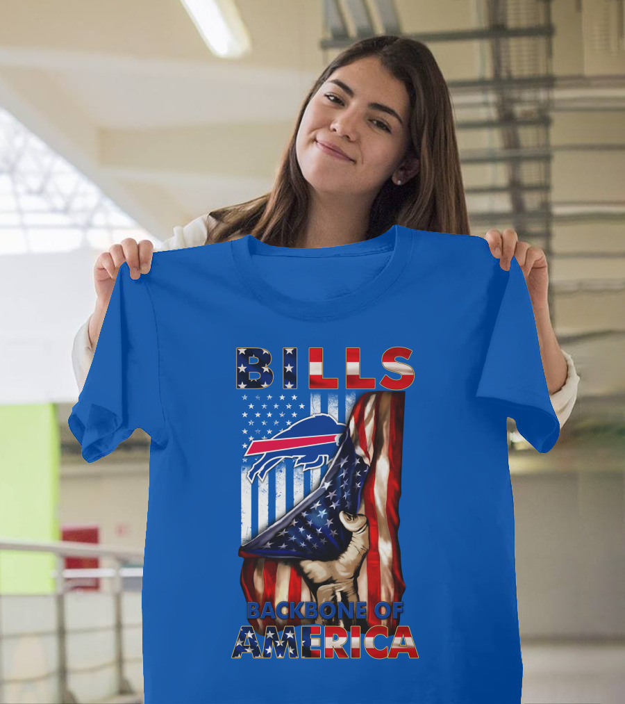 Bills Buffalo Backbone Of America T-Shirt