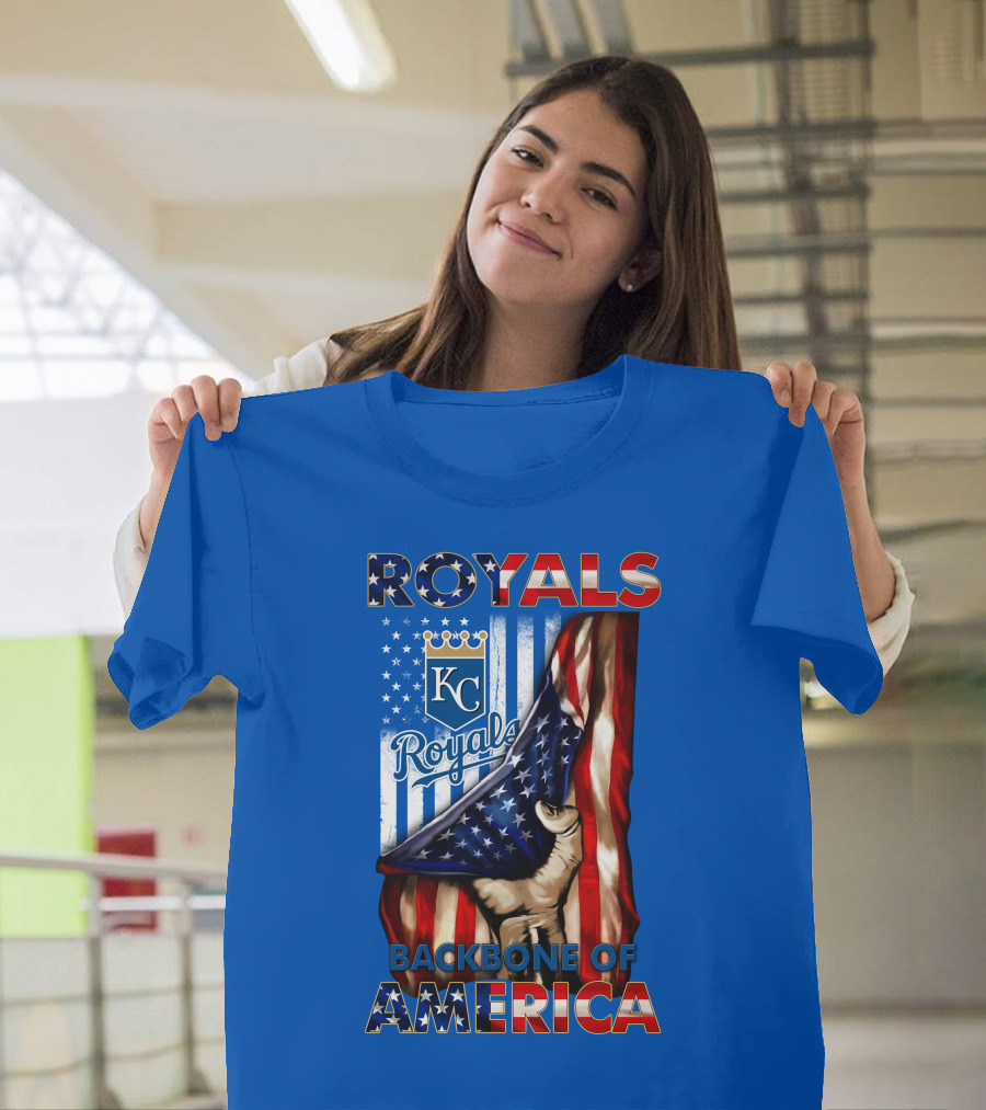 Royals Kc Backbone Of America T-Shirt