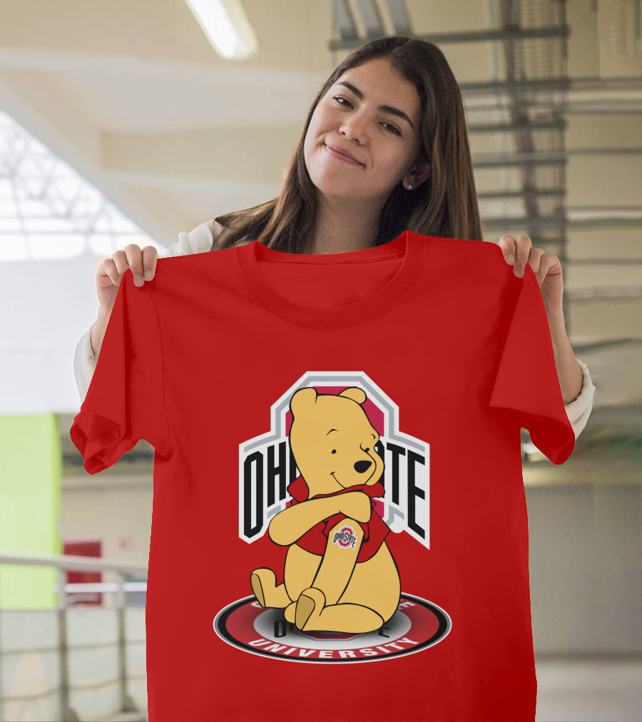 Ohio State Buckeyes Winnie the Pooh University T-Shirt