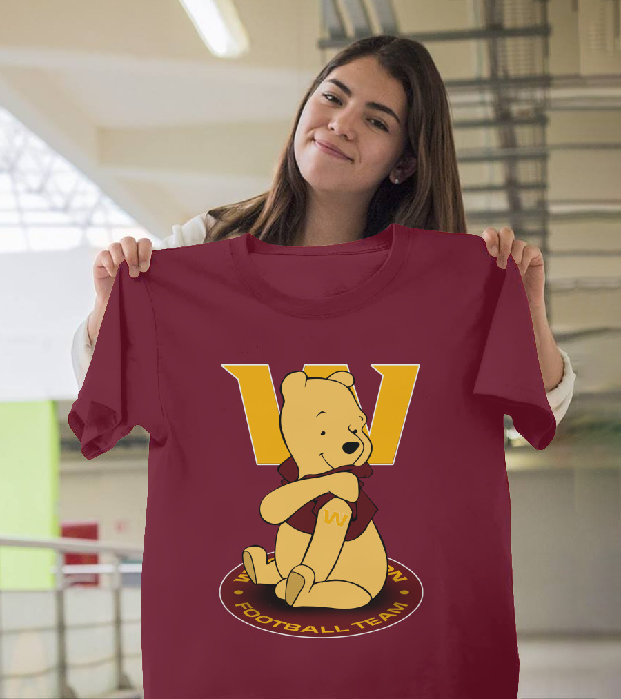 Washington Football Team W Winnie The Pooh T-Shirt