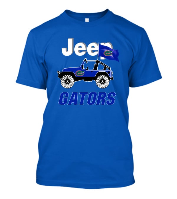 Jeep Florida Gators Flag Adventure T-Shirt