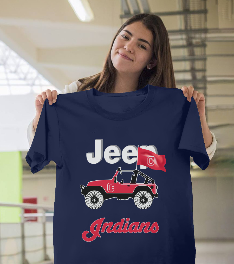 Jeep Indians C Flag T-Shirt