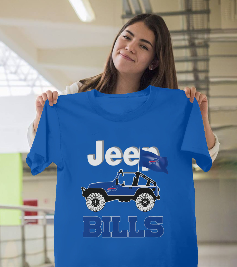 Jeep Buffalo Bills Are Coming T-Shirt