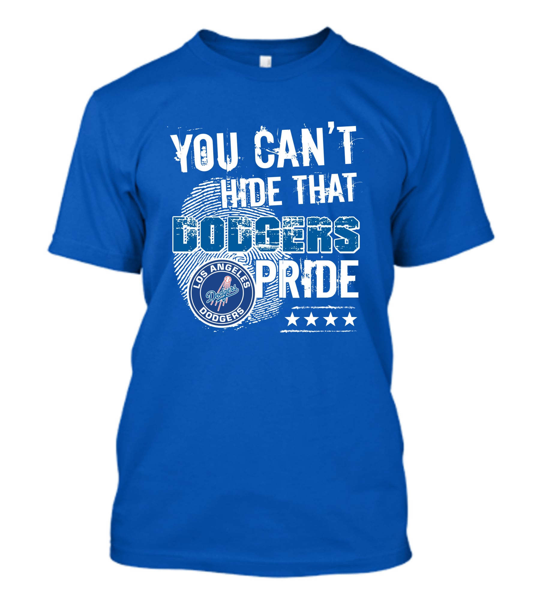 You Can't Hide That Los Angeles Dodgers Pride With Stars T-Shirt