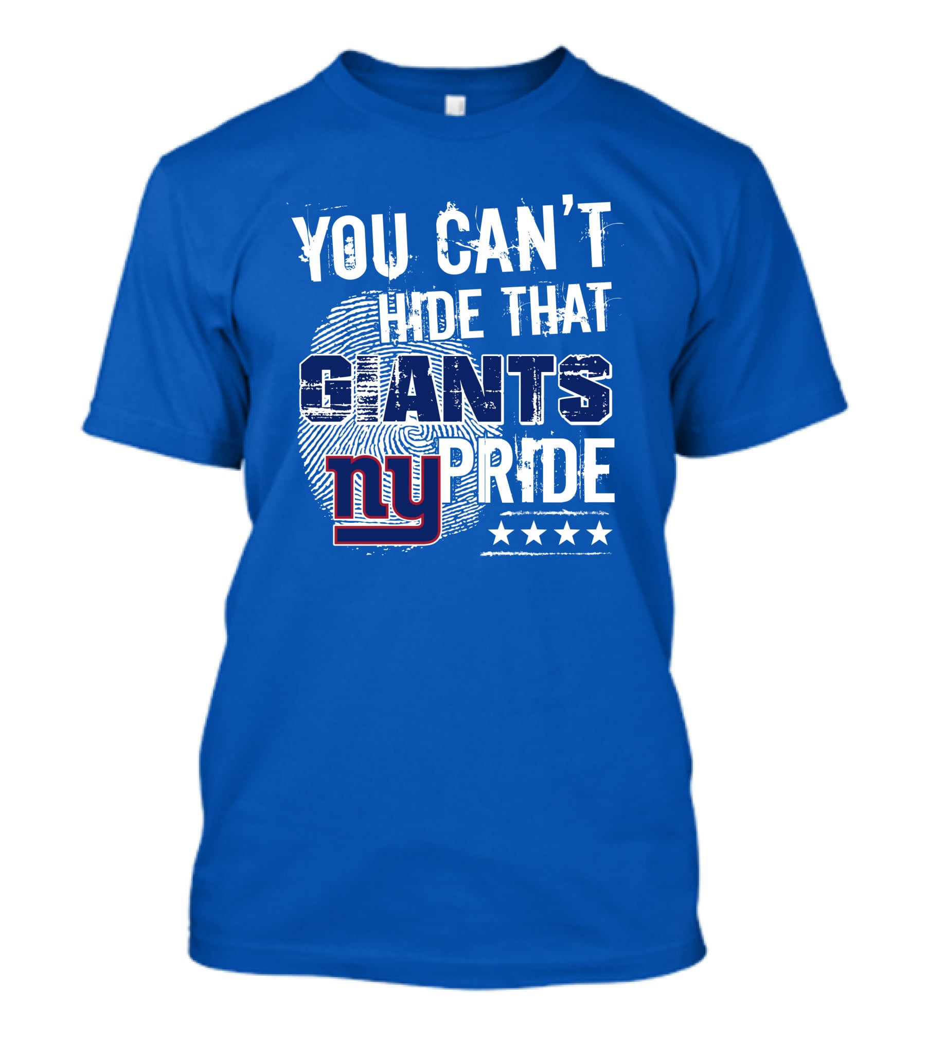 You Can't Hide That New York Giants Pride Ny Logo Stars T-Shirt