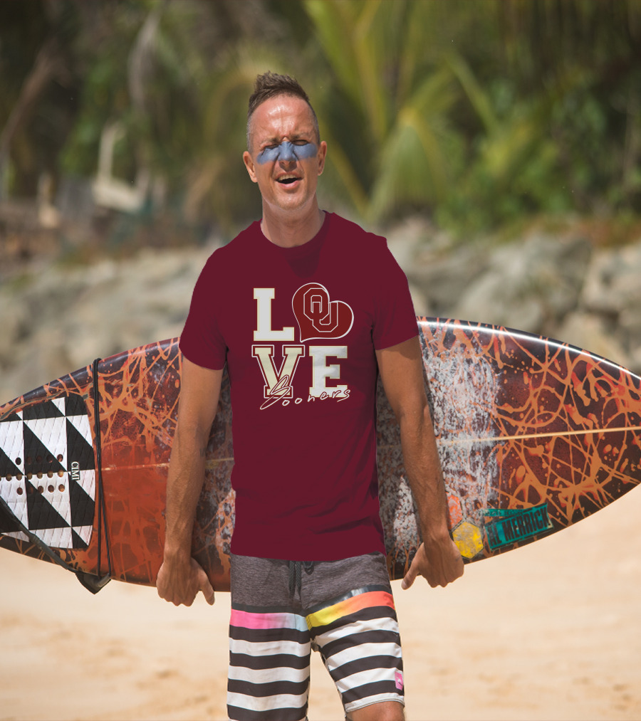 Love OU Heart Sooners T-Shirt