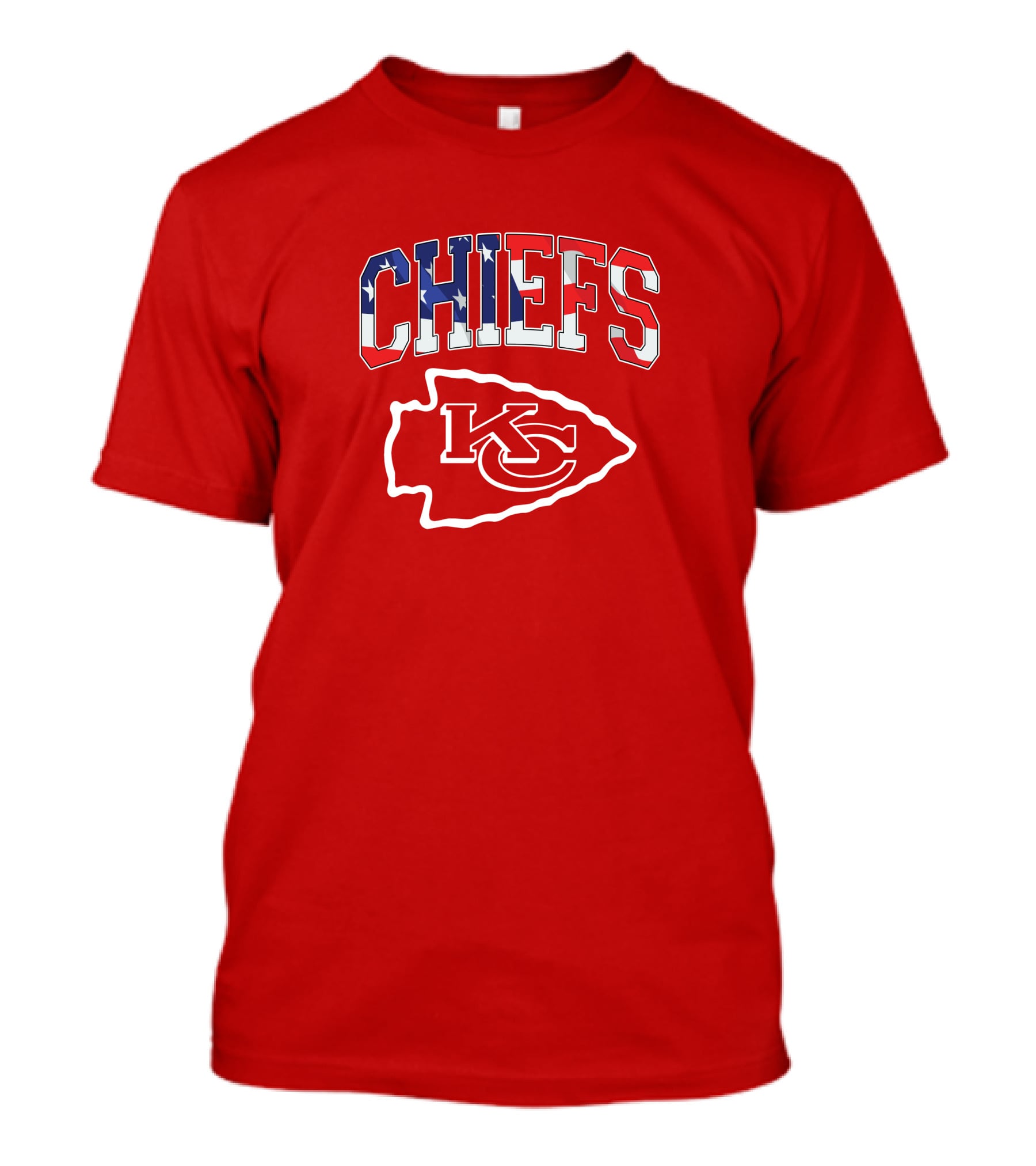 Chiefs Kc Kansas City American Flag T-Shirt