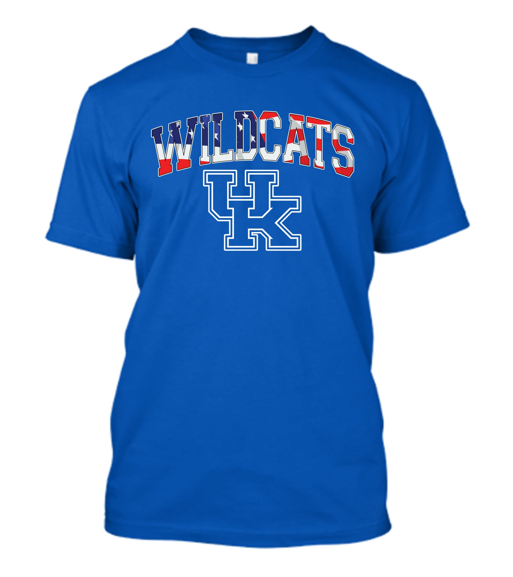 WILDCATS UK American Flag T-Shirt