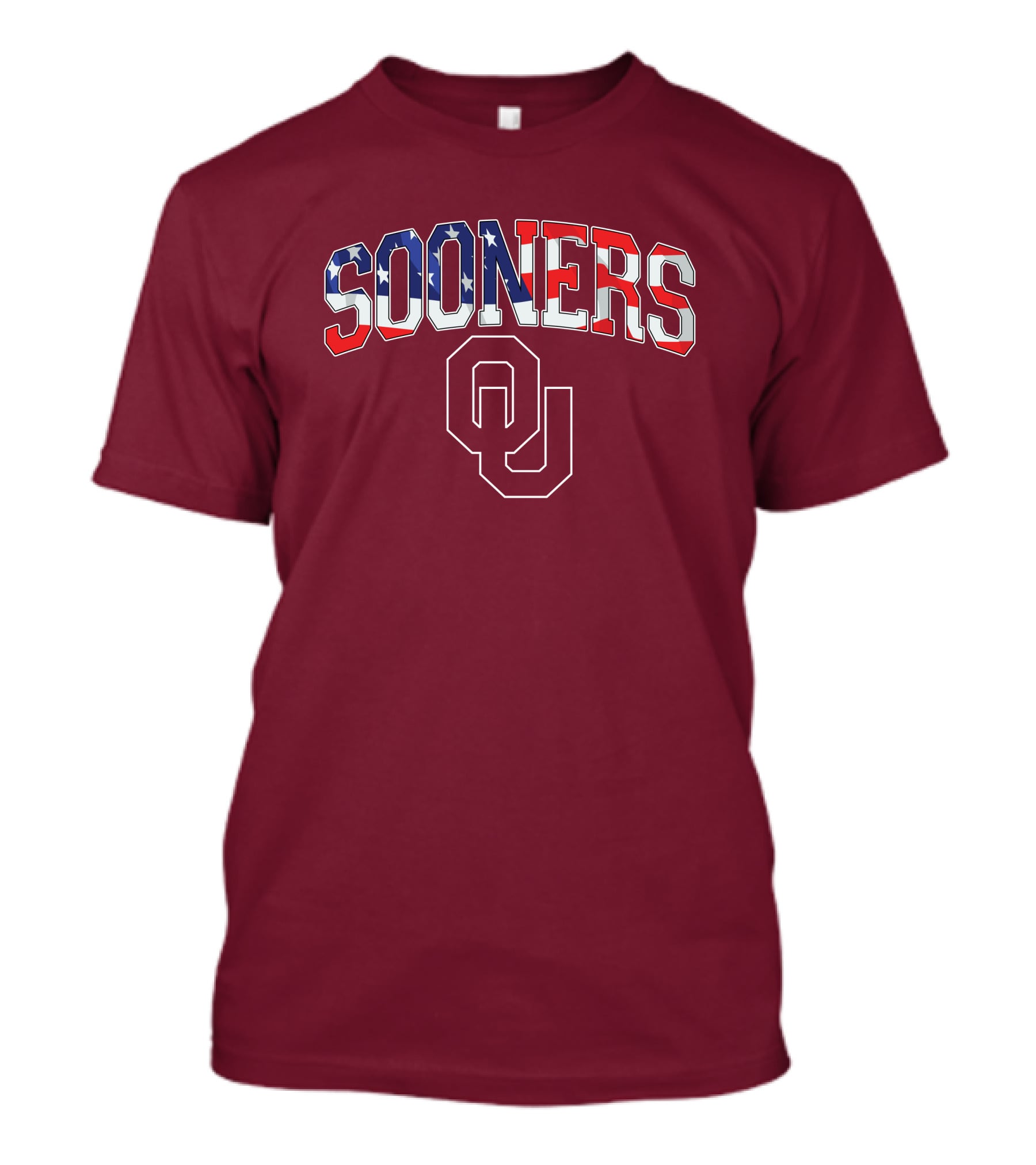 Sooners American Flag OU T-Shirt