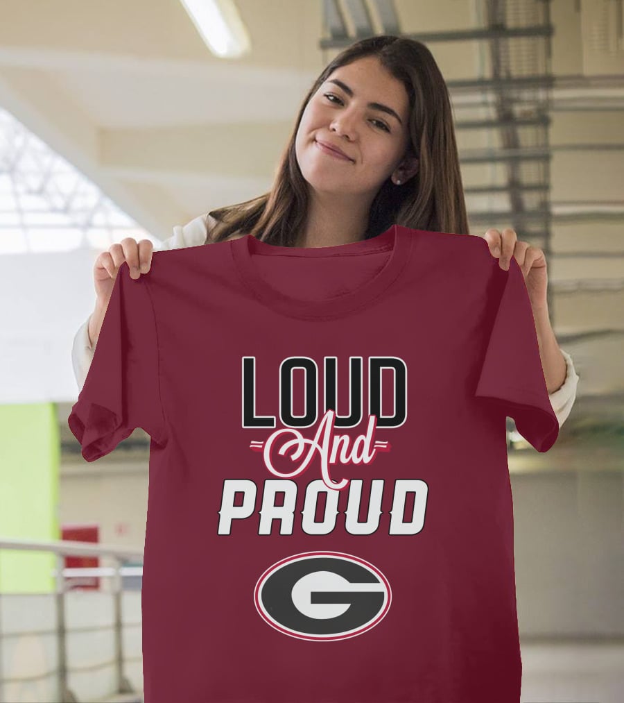 Loud And Proud Georgia Bulldogs G T-Shirt