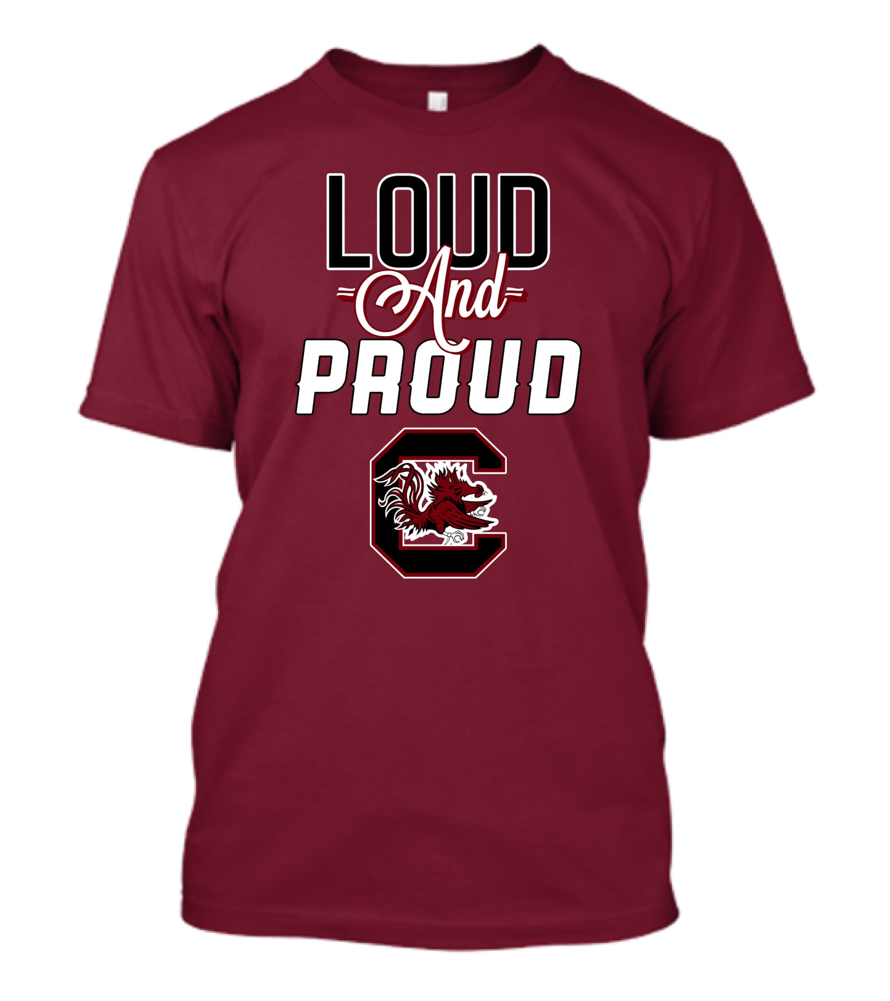 Loud And Proud South Carolina Gamecocks T-Shirt