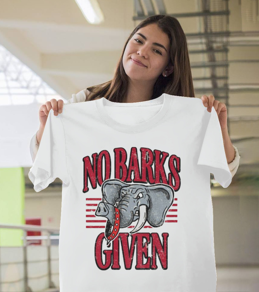 Alabama Crimson Tide Triumphs Over Georgia Bulldogs No Barks Given T-Shirt