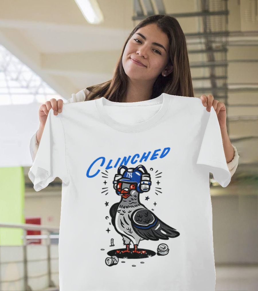 Dove Clinched New York Yankees MLB Baseball 2025 T-Shirt