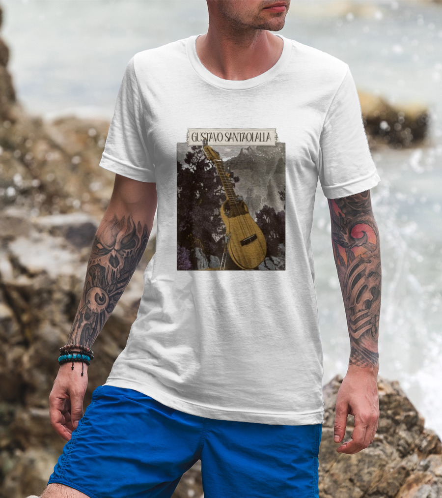 Gustavo Santaolalla Guitar Tour 2025 Artwork T-Shirt
