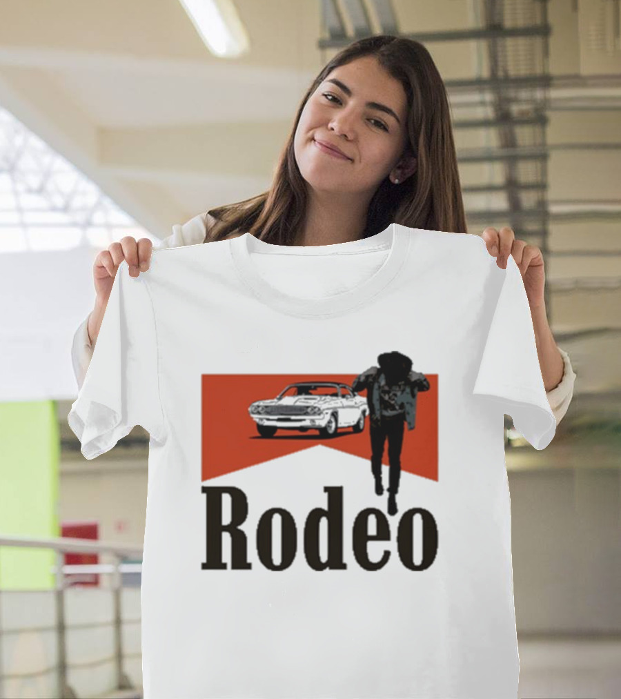 Johnny Stimson Rodeo Car Silhouette T-Shirt