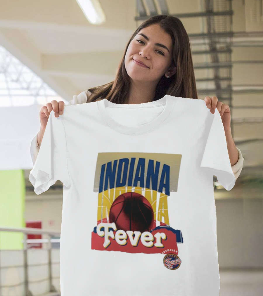Indiana Fever Basketball 2025 WNBA Playoffs Power Forward Fever Edition T-Shirt