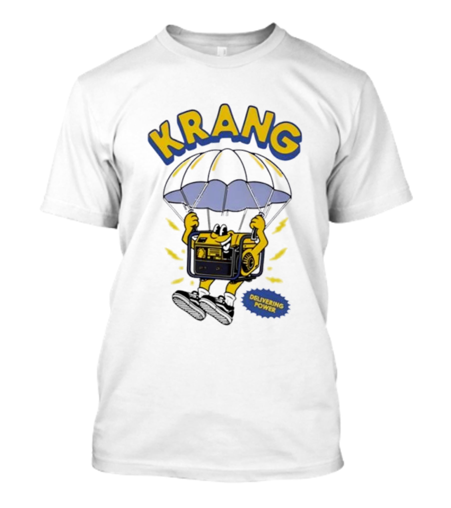 Brisbane Broncos 2025 Adults Grand Final KRANG Delivering Power T-Shirt
