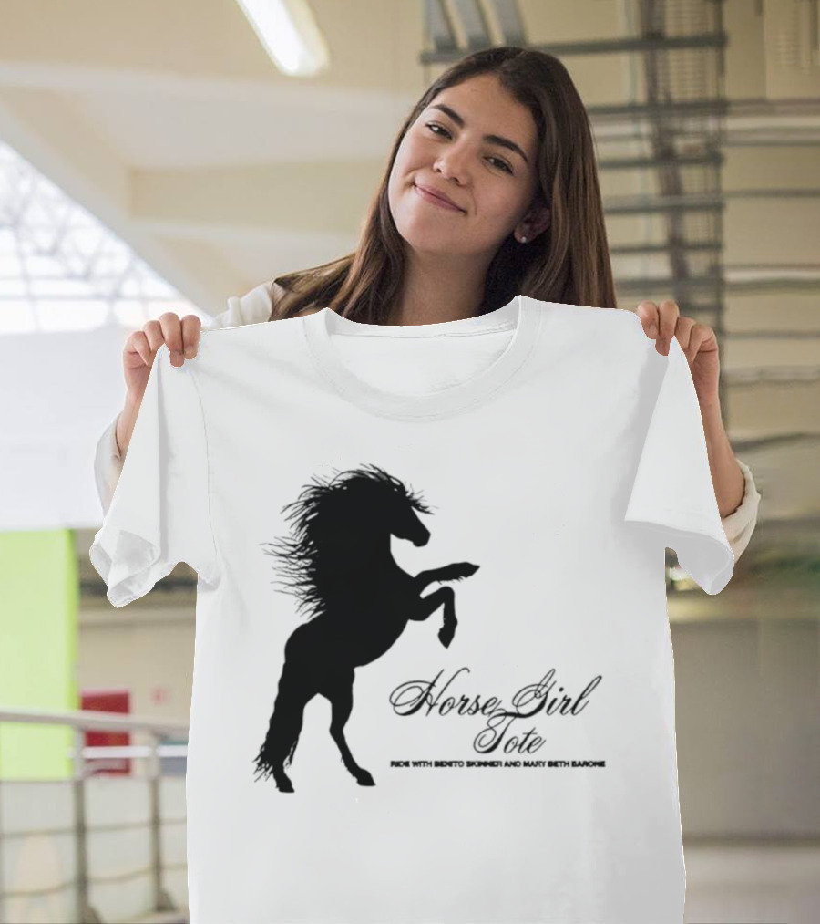 Ride Horse Cowgirl Country Girls Love Cowboys T-Shirt