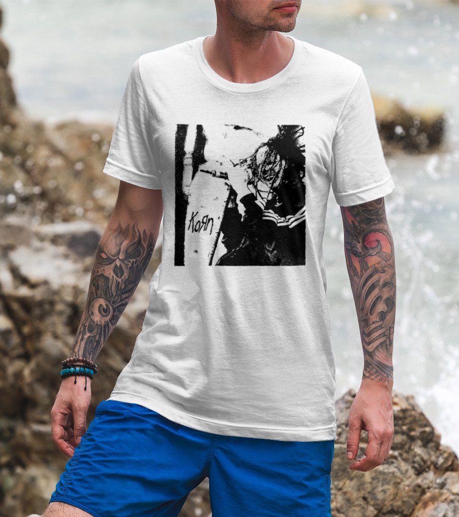 Thesanantoniosharpist Korn Basketball Fusion T-Shirt