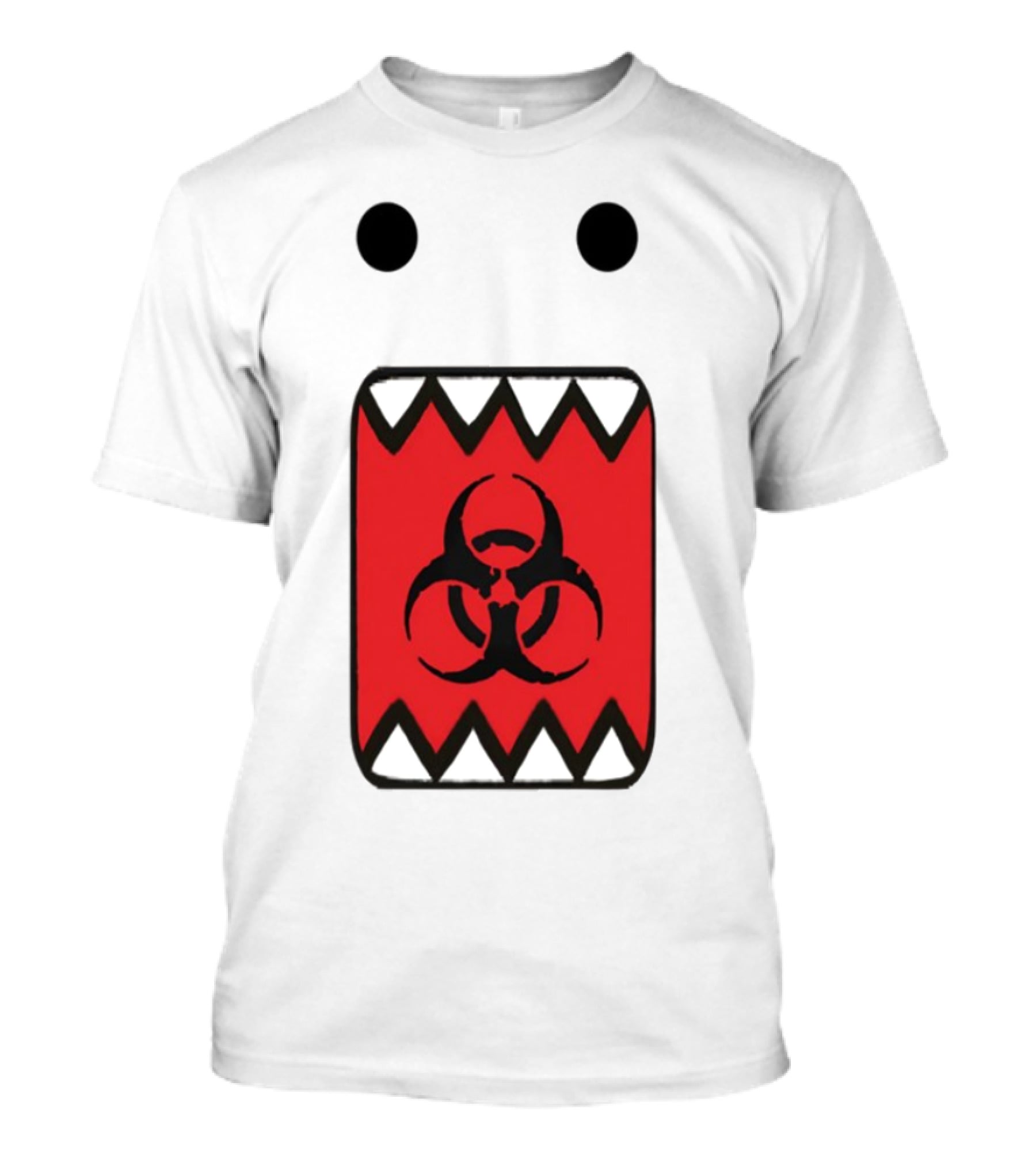 Romanceplanet Domo Kun Biohazard Symbol Design T-Shirt