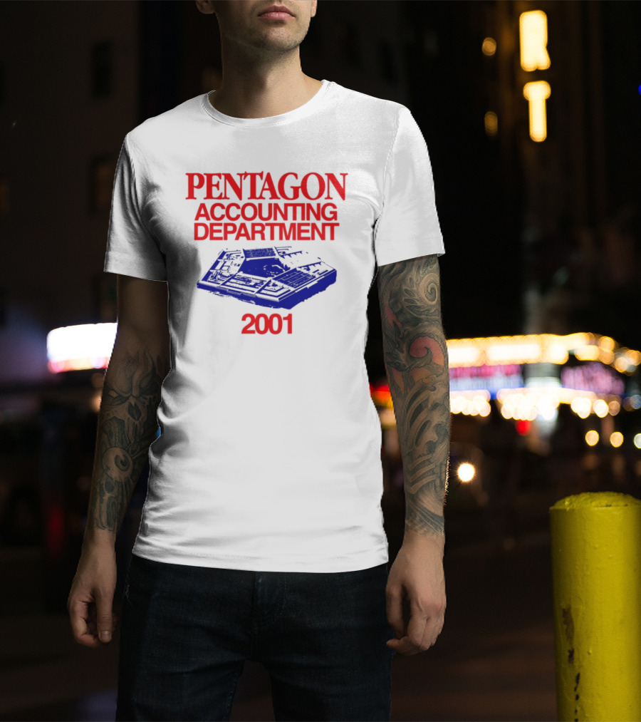 Pentagon Accounting Department 2001 T-Shirt