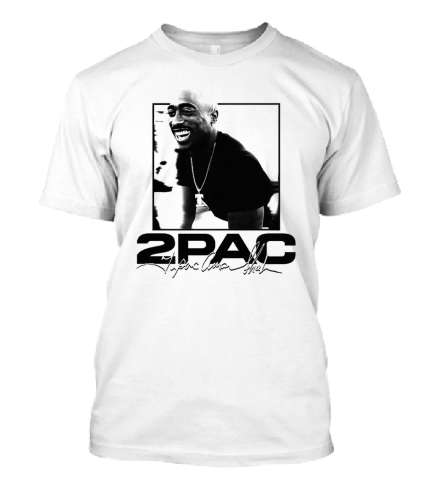 2Pac To Live And Die In LA Music Legend Tribute T-Shirt