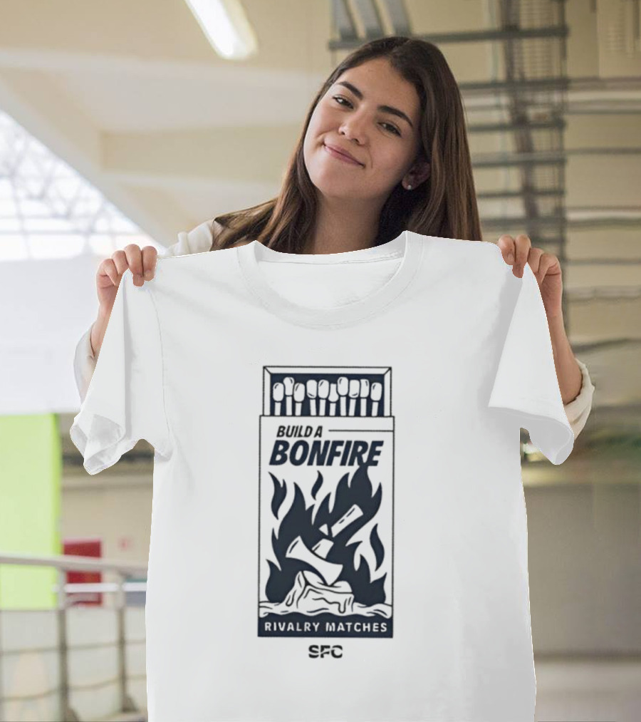 Bonfire Rivalry Matches SFC Build T-Shirt