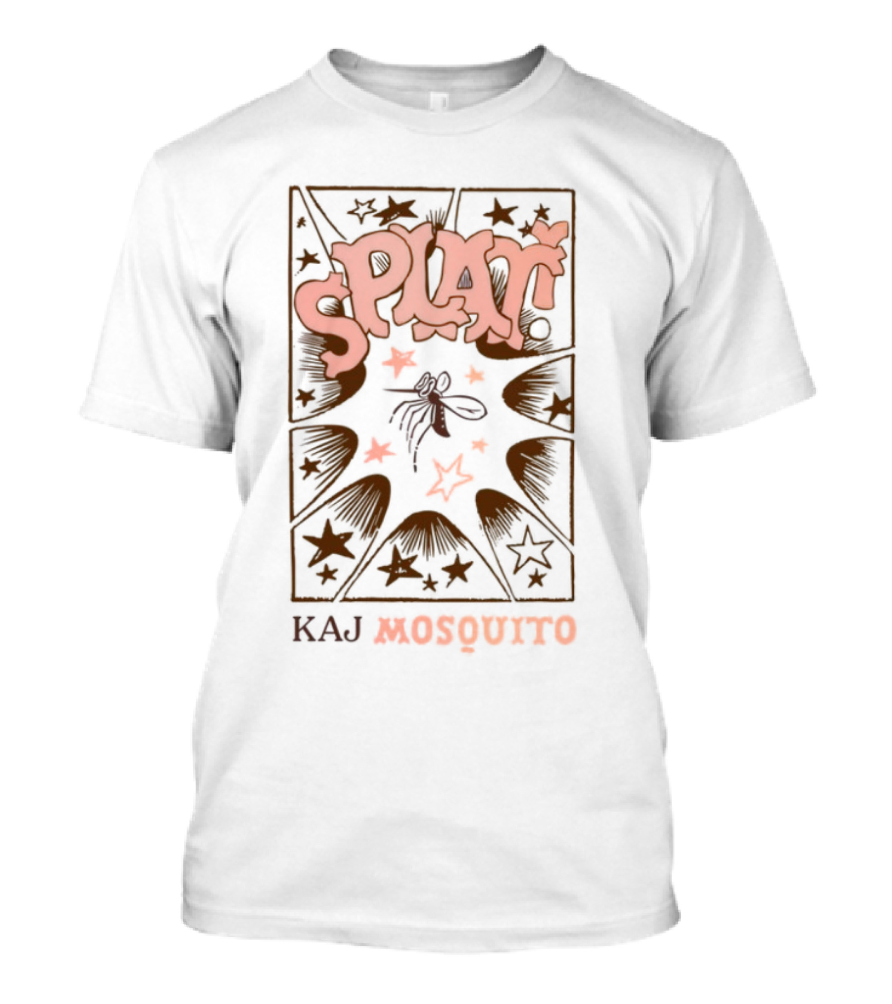 Kaj Mosquito Splat Starburst Explosion T-Shirt