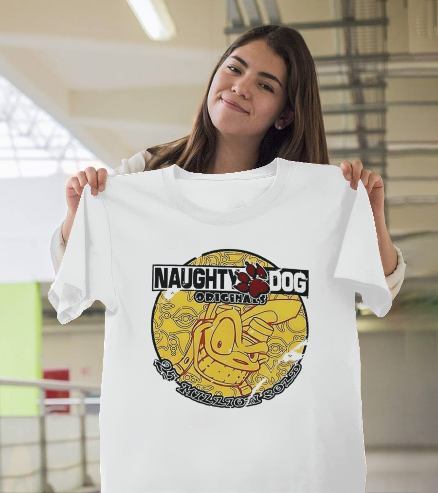 Naughty Dog Classics 25 Million Sold Celebration T-Shirt