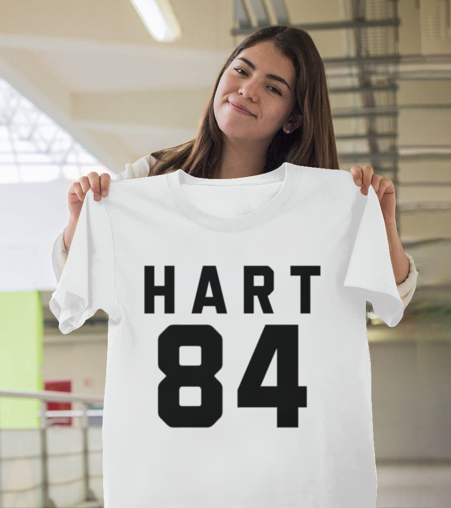 Punk Hart 84 Vintage Style Sports Number T-Shirt
