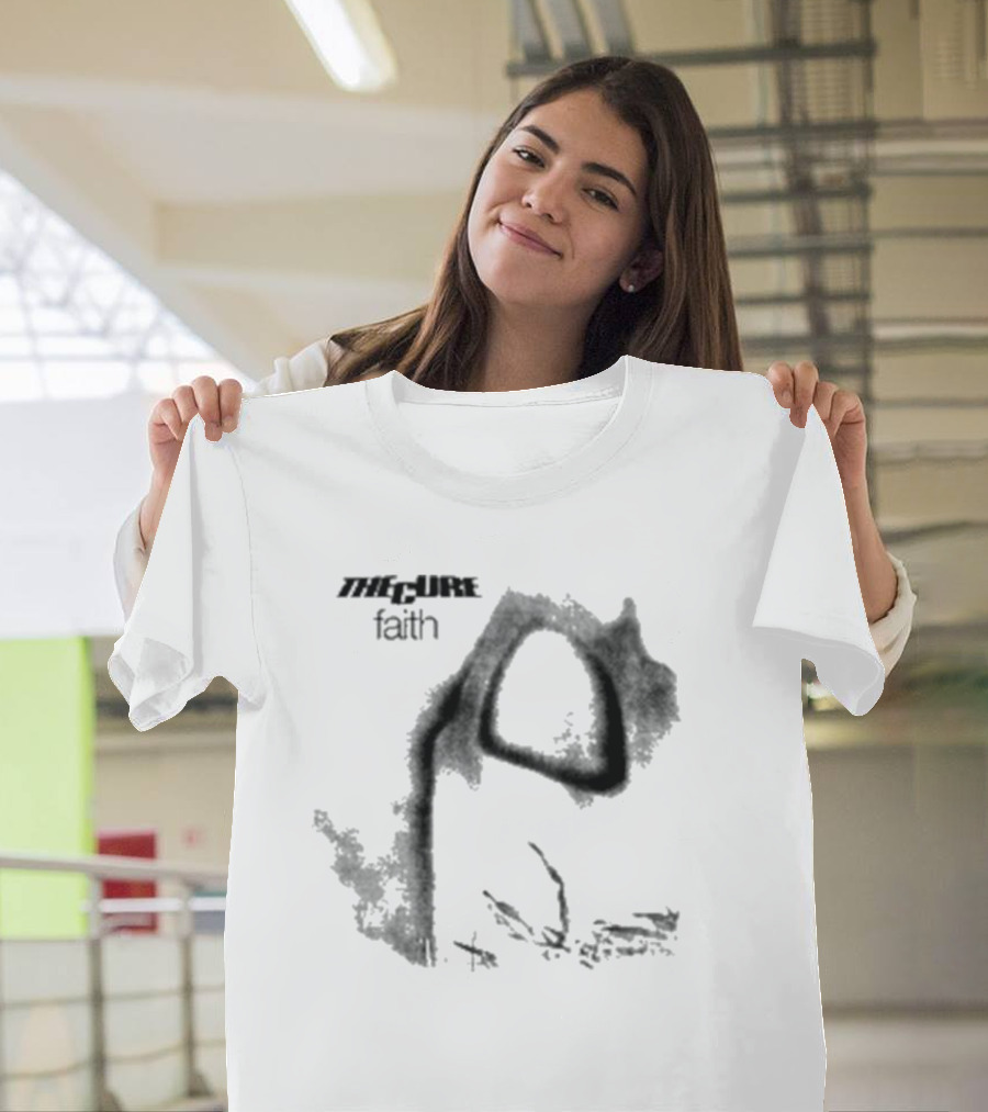 The Cure Faith Album Cover Iconic Imagery T-Shirt