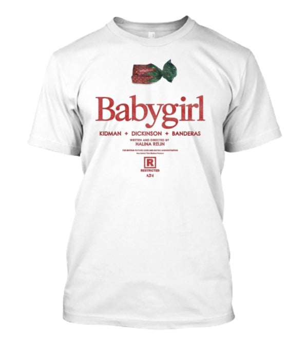 Babygirl Kidman Dickinson Banderas Trinity A24 Halina Rejin Candy T-Shirt