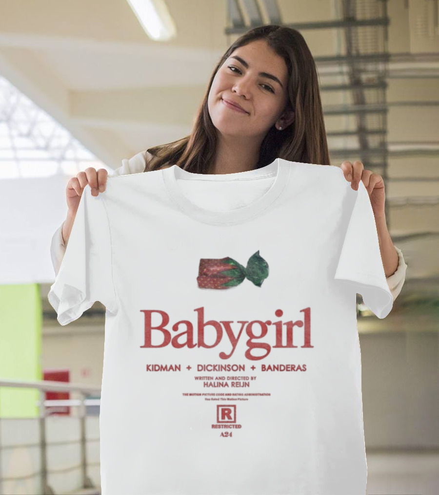 Babygirl Kidman Dickinson Banderas Trinity A24 Halina Rejin Candy T-Shirt