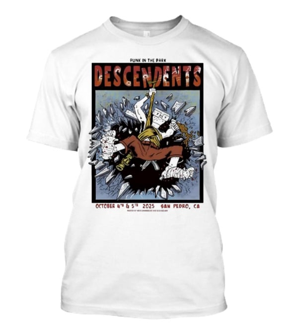 Descendents Cool To Be You Tour October 4-5 2025 San Pedro CA T-Shirt