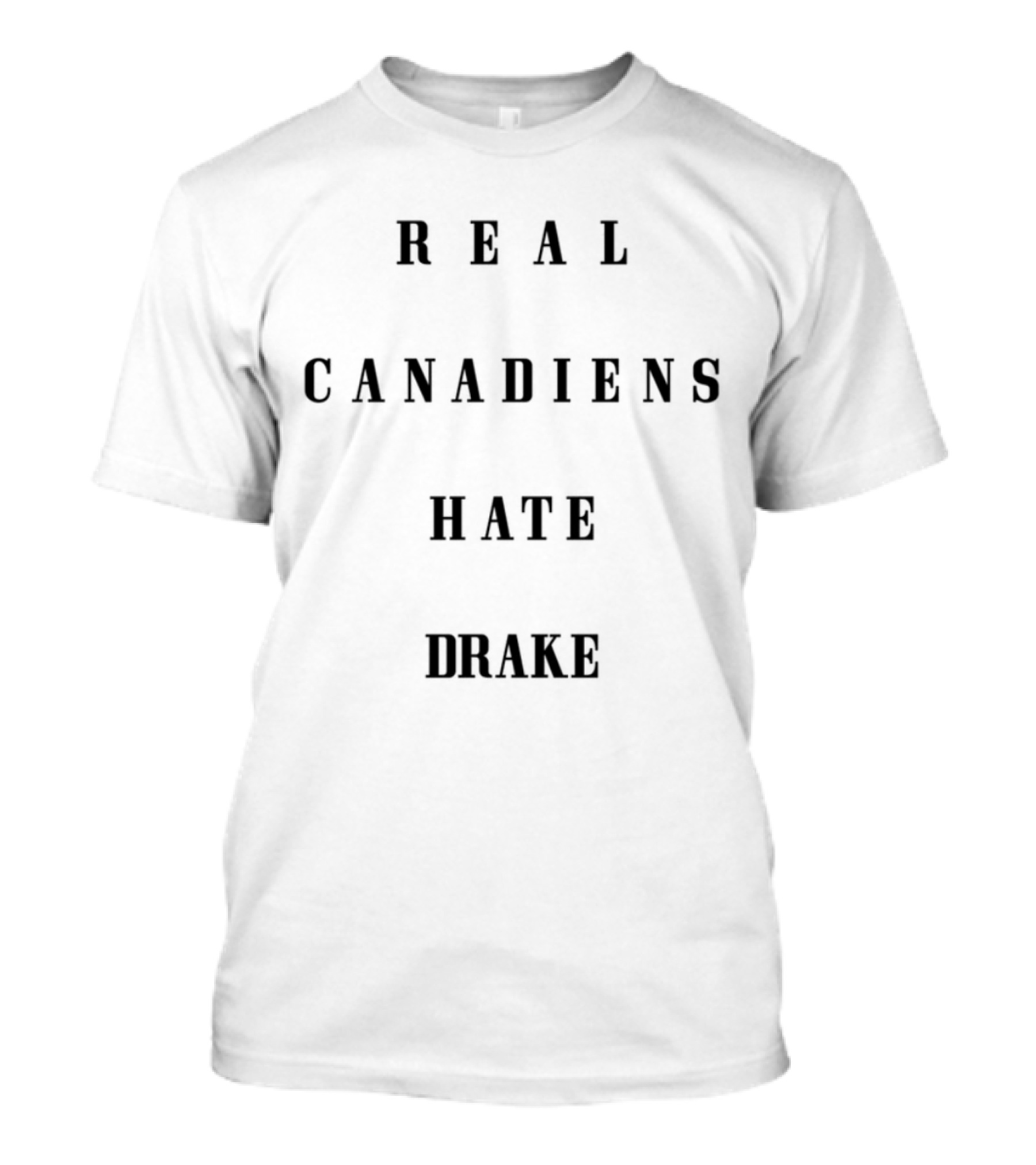 Real Canadiens Hate Fake T-Shirt
