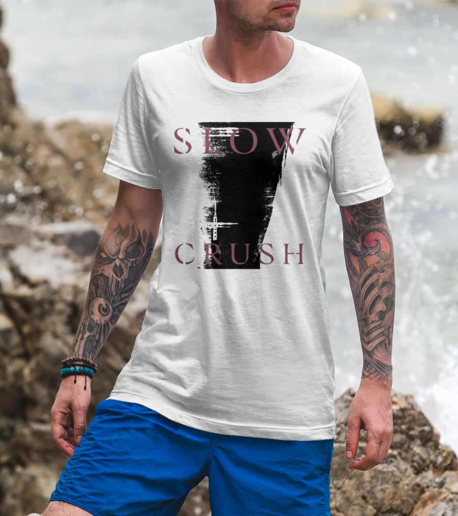 Slow Crush Thirst White 7 T-Shirt