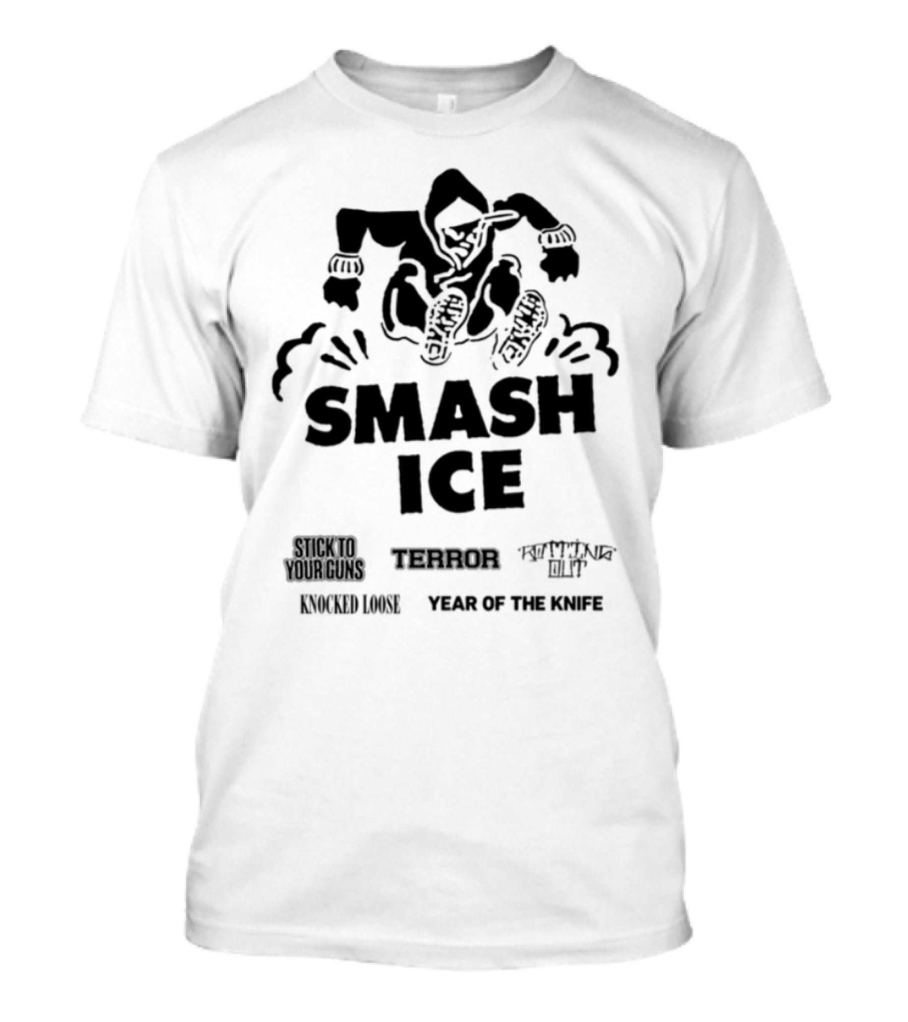Smash Ice Stick To Your Guns Urban Warrior Monster Visions T-Shirt