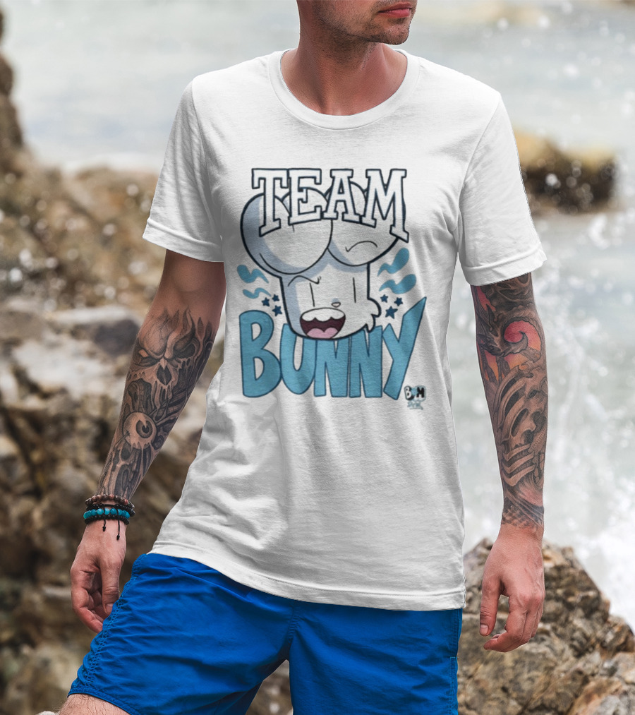 Team Bunny BvM Comic Characters Iconic Style T-Shirt