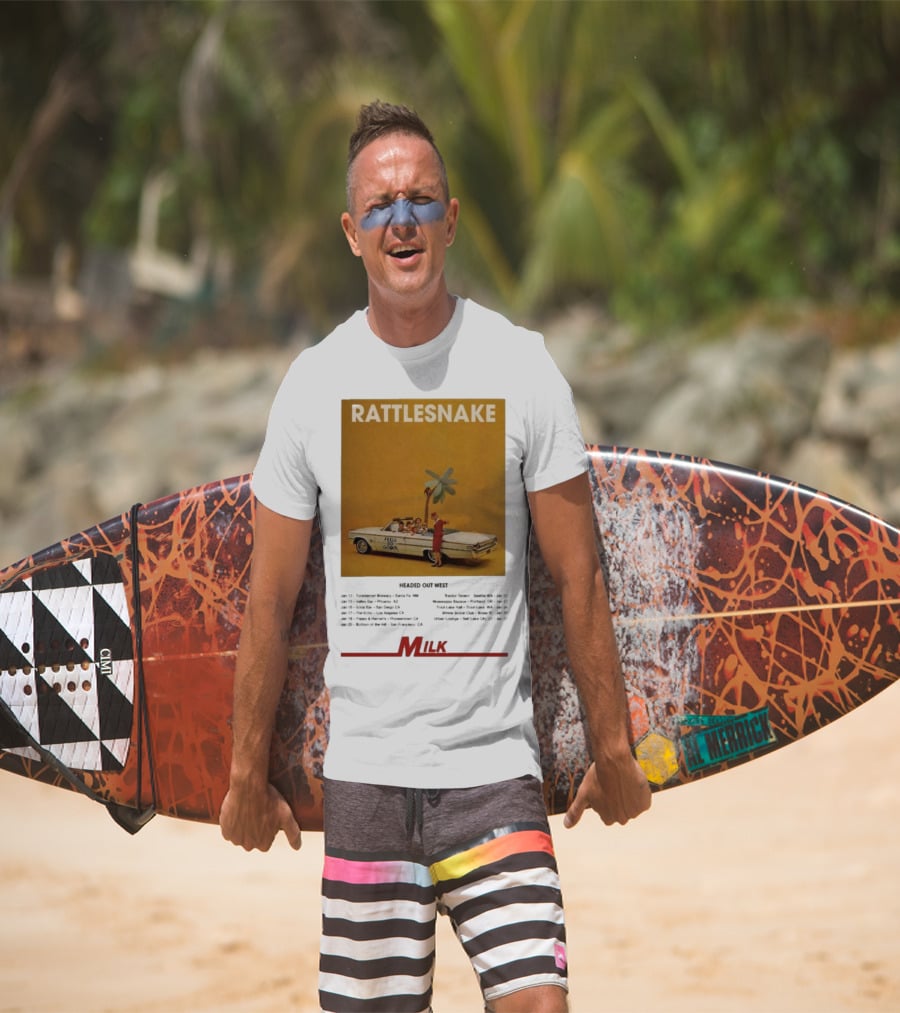 Rattlesnake Milk Feels So Good Headed Out West Tour 2026 T-Shirt