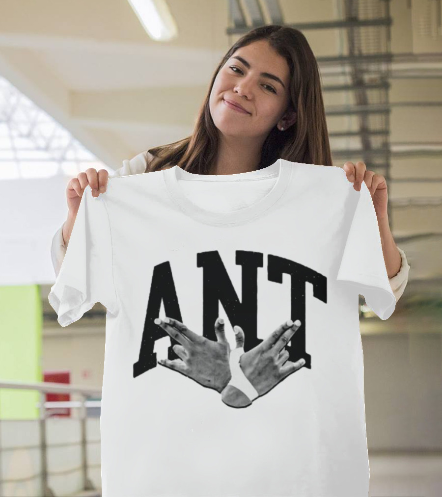 ANT Hand Sign Gesture Celebrity Concept T-Shirt