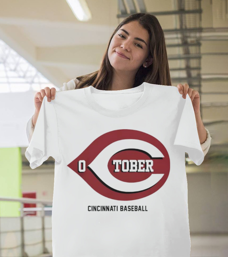 Cincinnati Reds Redtober October Baseball T-Shirt
